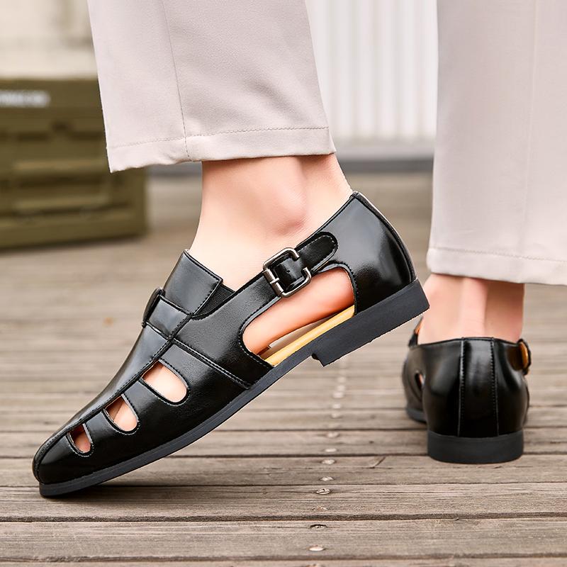 Fashion Business Summer Men's Sandals European and American luxury designer styles Leisure Party Daily Office Elegant shoes Plus Size