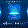 USB Fingerprint Reader Mini Fingerprint Scanner PC Dongle Windows Hello Fingerprint Reader for PC Laptop 360 Degree Touch Speedy Matching Biometric