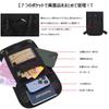 Passport Skimming with ID Card Multifunctional Storage Passport Pouch [Clakllie] Case, Neck-hanging, RFID, Prevention, Lightweight, Waterproof,