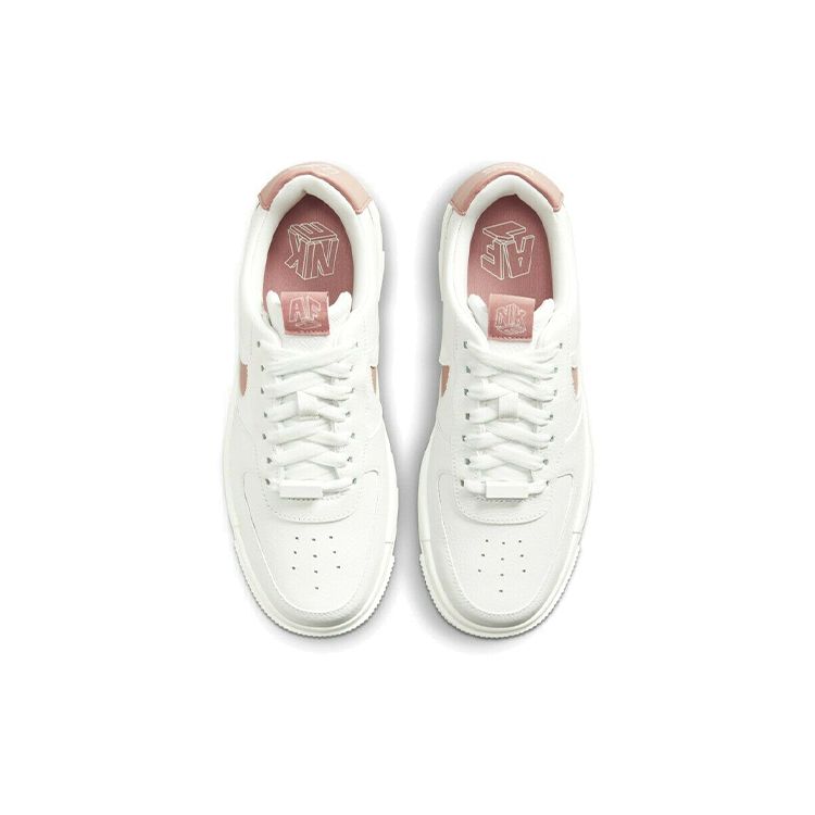 Nike  Air Force 1 Pixel White Rust Pink Women Sneakers Summit-White CK6649-103