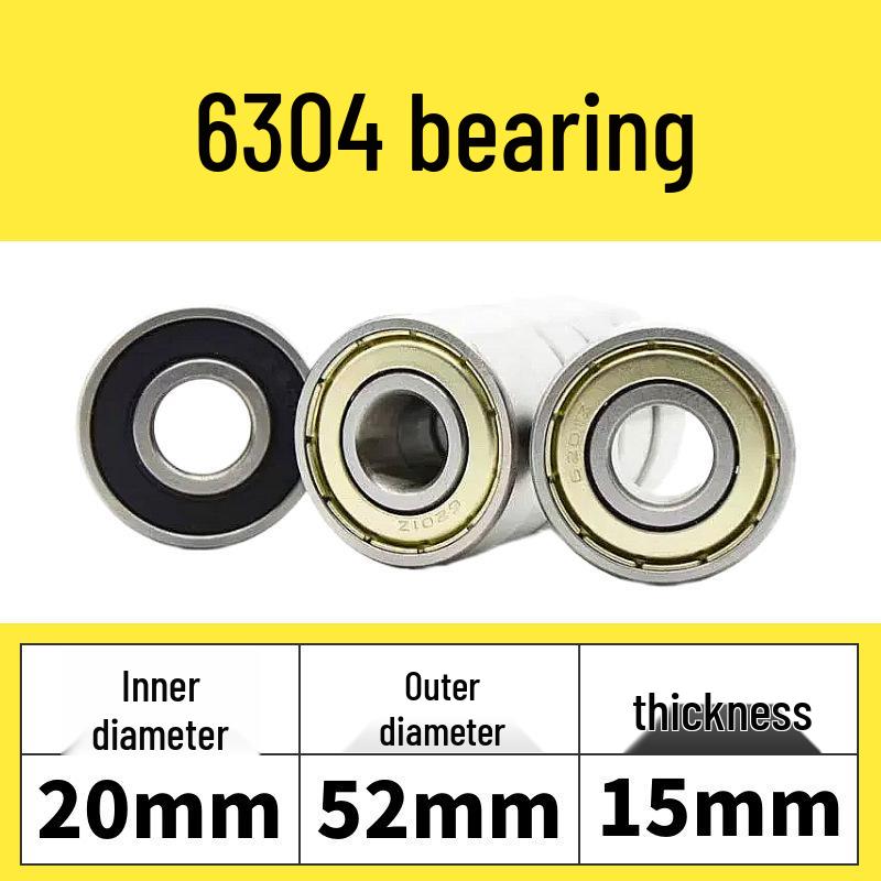 Luoyang Yüksek Kaliteli Dayanıklı Aşınmaya Dayanıklı Derin Kanallı Bilyalı Rulman 6200-6206 Serisi