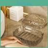 For Portable Box Soap Container Travel Soap Storage Box Premium Luxury Nonslip Soap Draining Box Soap Holder