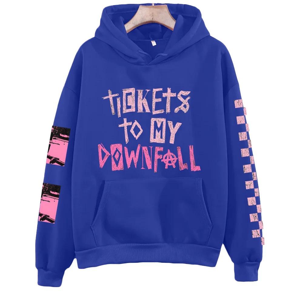 Tickets Anniversary Hoodie Rapper Mgk Sweatshirt Harajuku Hip Hop Pullover Tops Sweatshirts Fans Gift Clothes Unisex High Street