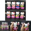 Hello Kitty Mini Figures Set Eight Piece Cute Cartoon Kt Miniatures Cake Toppers Gift