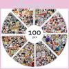 100-osaline Jaapani Anime Graffiti Kleebised Hunter X Hunter Haikyuu Demon Slayer Ja Palju Muud!