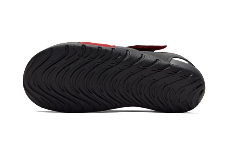 Nike Sandales Sunray Protect 2 pour Enfants Rouge Noir Enfants Âgés de 3 à 7 Ans 943826-603