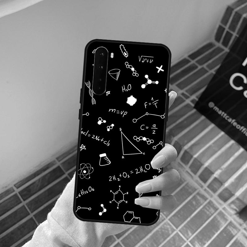 Physics Chemical Mathematics Case For OnePlus 15 13 12 11 10T 13T 10R 12R 13R OnePlus Nord 5 CE 2 3 4 Lite N20 N30 Cover