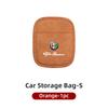 TKJLP1 Plaid Self-Adhesive Storage Hanging Bag For Alfa Romeo Giulietta 159 147 156 166 Mito Giulia GT Stelvio Tonale