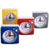 Portable Square Alarm Clock With Light Student Silent Clock Simple Small Travel Clock  Home