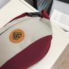 Einfache sportliche trendige Marken-Brusttasche, die gleiche Tasche für Männer und Frauen, Schüler-Bauchtasche, Nischen-Umhängetasche mit großem Fassungsvermögen, Umhängetasche für Damen