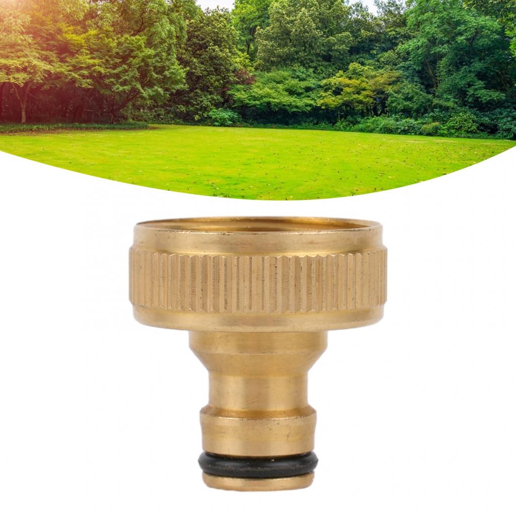 1inch BSPF Tap Connector Accessories Brass+Rubber Garden Adapter