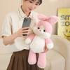 Cute Cartoon Brown Bear Pink Rabbit Plush Toy Soft Stuffed Animal Elephant Doll Home Decor Kids Gift