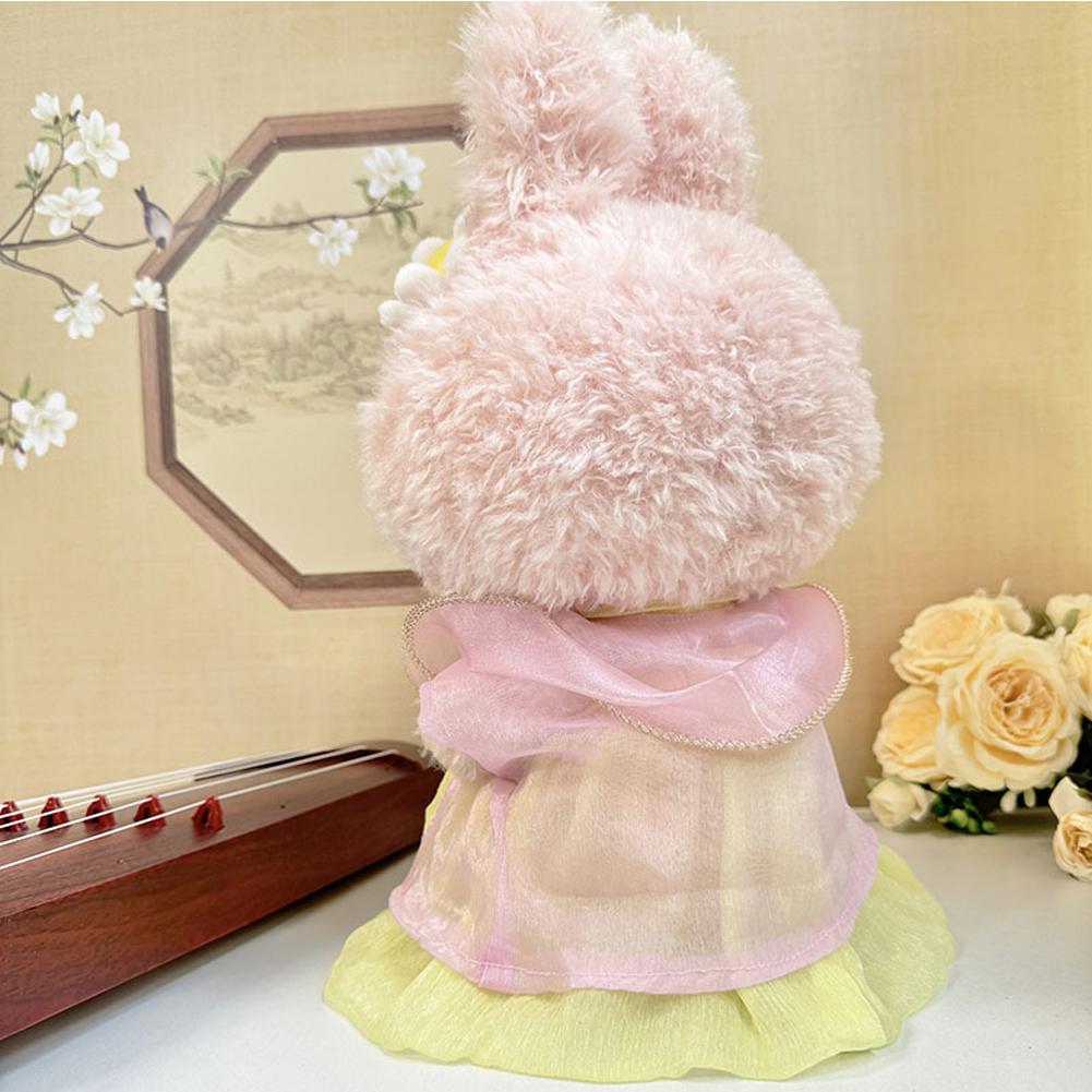 For 38cm Labubu Doll Clothes Fashion Hanfu Clothes Doll Clothes Color Match Hoodies Dolls Accessories Cute Decoration Little Cloths