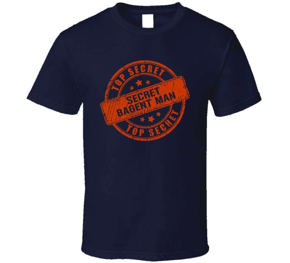 

Secret Bagent Man Top Secret Tyson Bagent Fan T Shirt Mens Womens Tees Top XL
