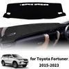 Custom Car Dashboard Cover for Toyota Fortuner 2015-2023, Sunshade, Anti-slip Mat, Dashboard Protection,
