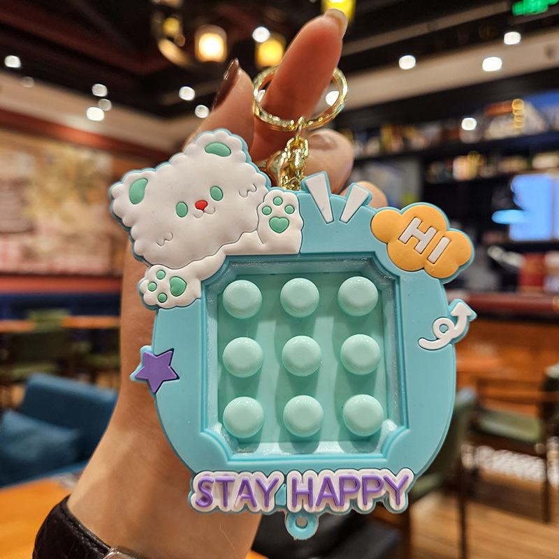 Reise zum Sternenhimmel Hase Astronaut Schlüsselanhänger Kreativer Auto-Schlüsselanhänger Anhänger Paar Geschenk Puppe Taschenanhänger