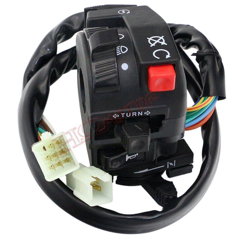 Multi-Function Switch for ATV/Beach Car: Headlight, Horn, Start, Turn Signals, Kill Switch
