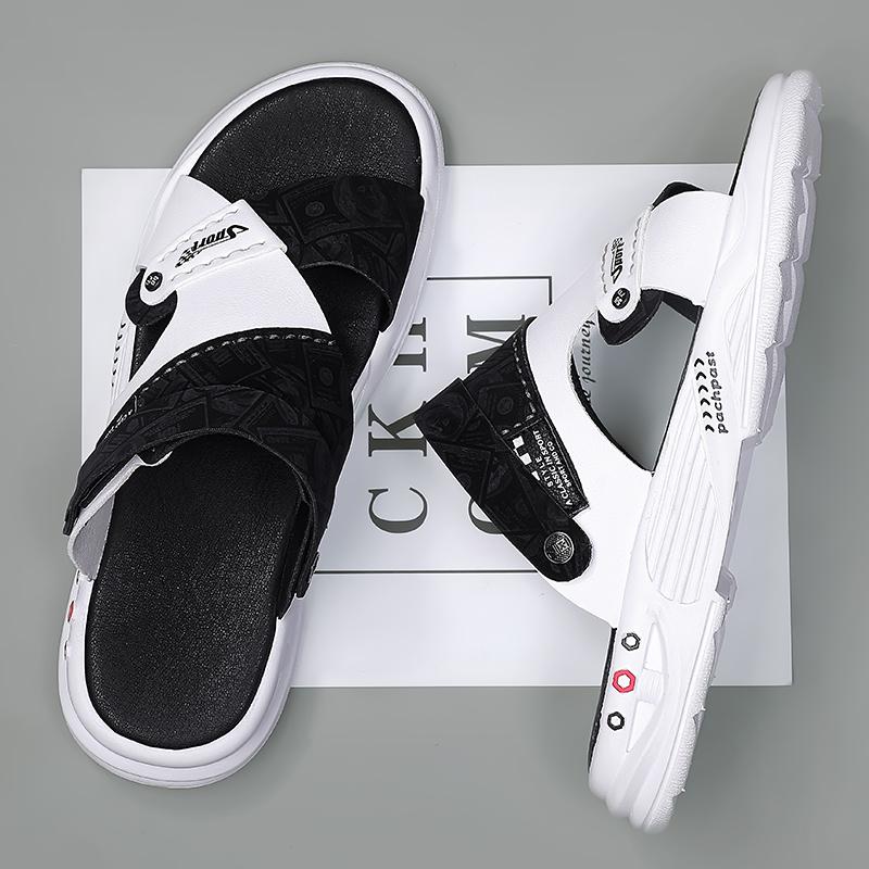 Fashion Men's Summer High-quality Non-slip Sandals for Outdoor Beach Lightweight Casual Dual-use Anti-odor Sandals