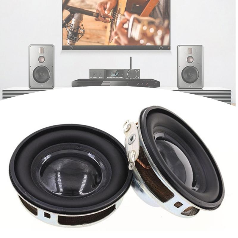 2Pcs 40mm Speakers 1.5Inch Full frequency 4Ohm 3W Loudspeaker DIY Sound Subwoofer For Home Theaters Loudspeakers