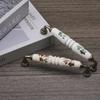 Fashion Zinc Alloy Ceramic Cabinet Handles Bronze Antique Wardrobe Door Handle Vintage European Drawer Knobs Cupboard