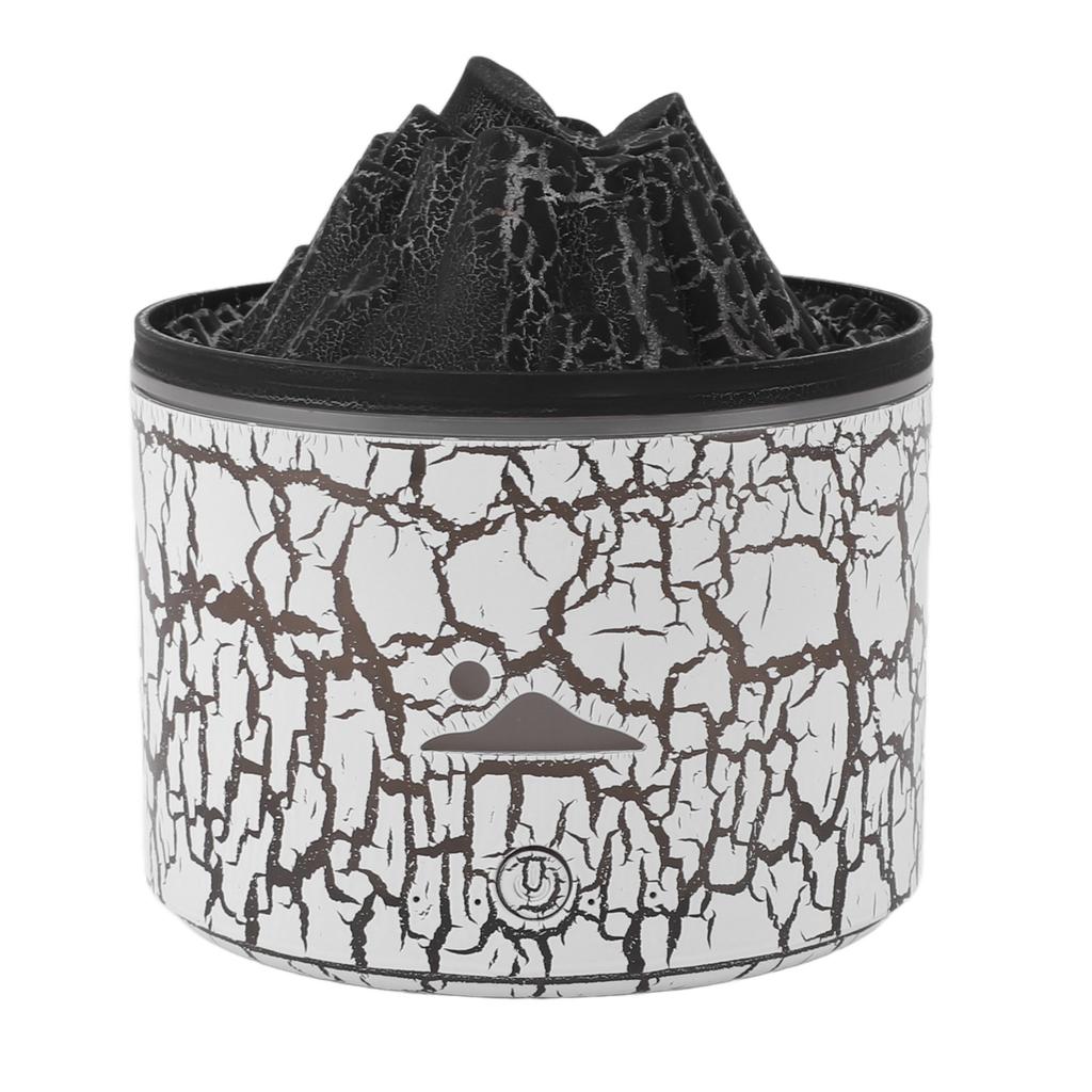 Volcano Diffuser 5V 180ml Relaxing Auto Off Warm Atmosphere Flame Humidifier for Home Bedroom Office