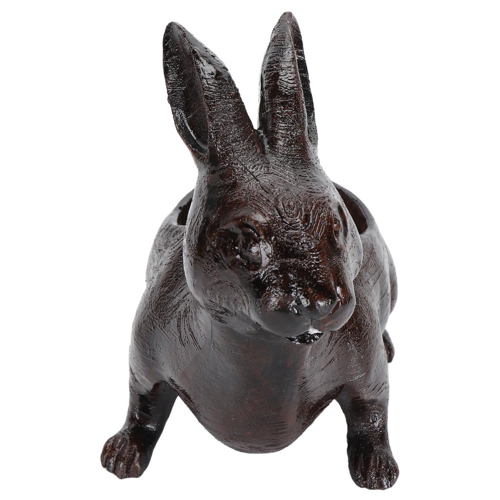 Kanin Suckulent Planter Harts Kanin Blomkruka för Utomhus Uteplats Trädgårdsdekoration B