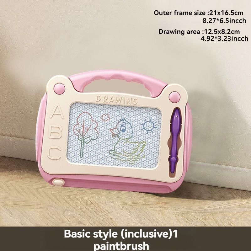 High-Quality Children S High-Quality Colorful High-Quality Magnetic High-Quality Drawing High-Quality Board, Re-Erasable High-Quality Graffiti розовый