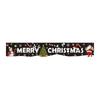 Santa Claus Christmas Banner Festive Ornament Christmas Decoration Xmas Hanging Flag  Indoor
