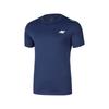 GODRI Nautical Crew Neck Pullover Versatile Short Sleeve T-Shirt Men Tops Medieval-Blue P222M115-007D