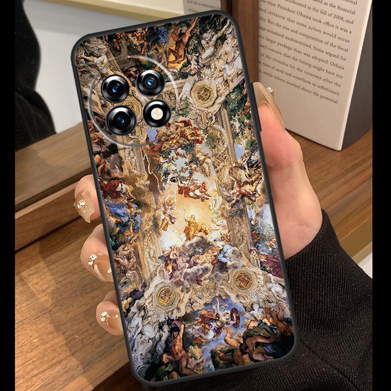 

Renaissance Famous Collage Case For OnePlus 15 R 13T 13R 12R 10T 8T 13 12 11 9 10 Pro Nord 5 CE 4 2 3 Lite N20 N30 Cover OnePlus 12