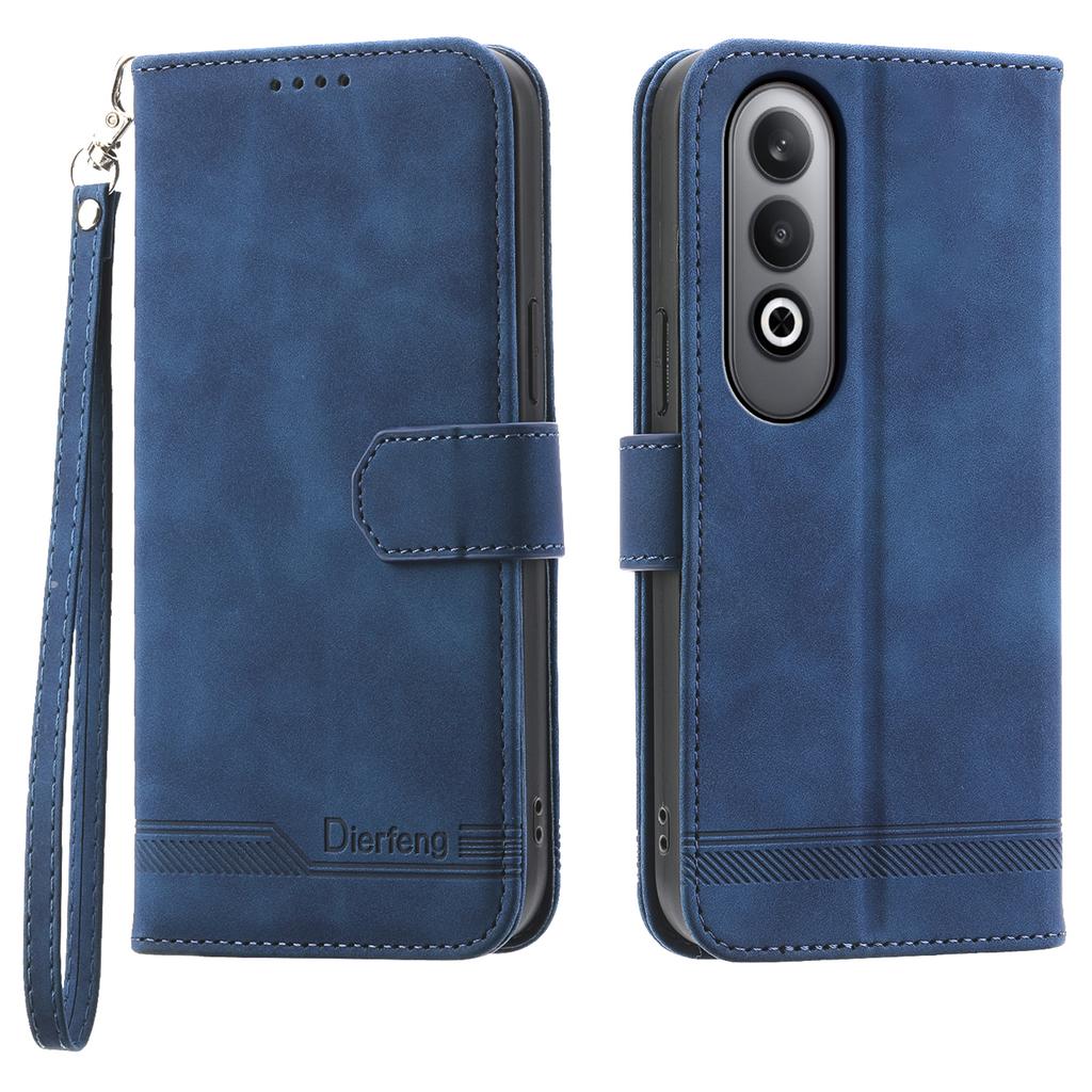 DIERFENG DF-03 For Oppo K12/OnePlus Nord CE4 5G Wallet Case Anti-Drop Leather Phone Cover