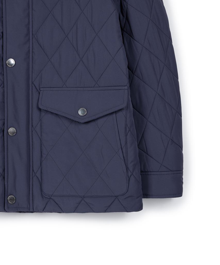 Uspoloassn Quilted Padded Jumper_Navy