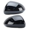 1PC Side Mirror Housing Cover Caps For Vauxhall Opel Corsa D E 2006-2019 Black Rearview Mirror Housing Cover Cap Car Accessories
