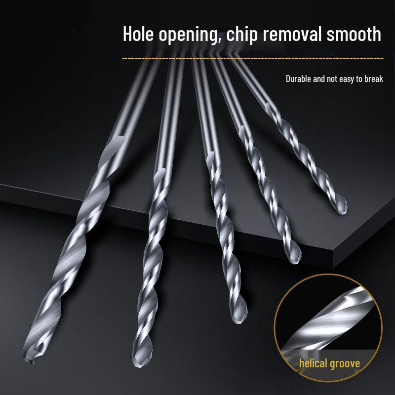 25-Piece High-Speed Steel Mini Twist Drill Bit Set In Plastic Box