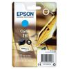 Ink Cartridge 16 Cyan - EPSON - WorkForce WF-2510WF - Inkjet - Epson DURABrite Ultra