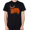 Hochlandkuh T-Shirt Herren Damen Unisex Oberteil