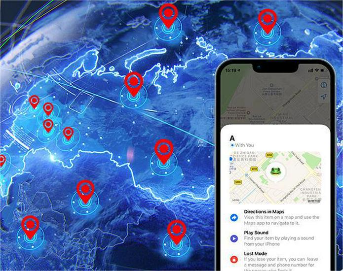 MFI Certified FindMy GPS Anti-Lost Device for Apple AirTag