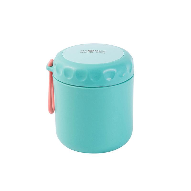 

Термокухоль Робітничий Портативний Ланч-бокс для сніданку Студентський Пластиковий Банка для супу Кухоль для води One Size