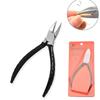 Stainless Steel Pointed Jaw Cuticle Pliers and Nail Clippers
