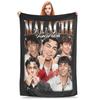 Custom Malachi Barton Plush Blanket Kids Adult Flannel Blanket For Couch Bed Super Warm  Quality Bedspread Birthday P