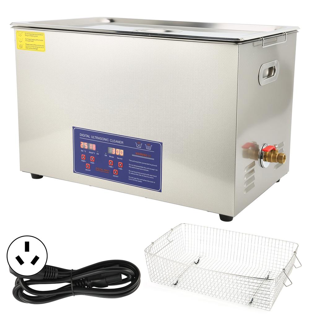 Ultrasonic Cleaner 30L Digital Ultra   Bath Cleaning Heater Timer PS-100A