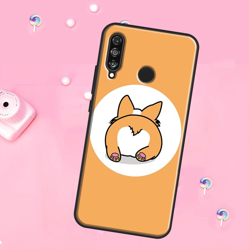 Cute Corgi Dog For Huawei Nova 10 9 SE 3i 7i 8i 11i 12i Y73 Y90 Y70 Y72 Y61 Y91 P60 Pro P30 P40 Lite Case