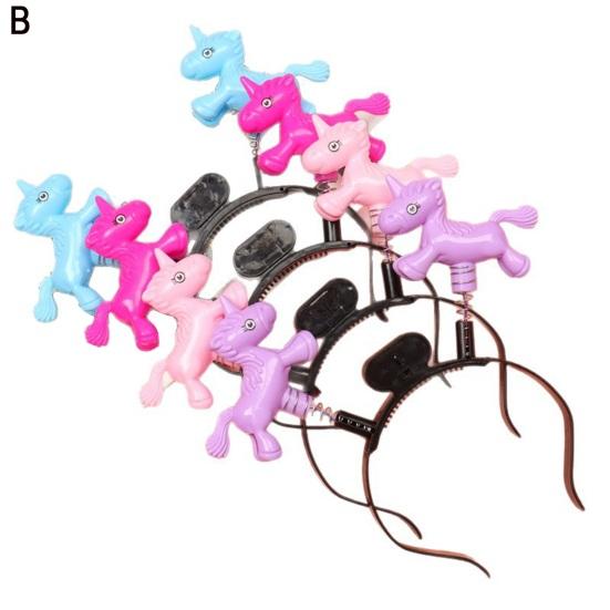 LED Stick Soft Glowing Horse Headband Glow Flashing Light Stick for