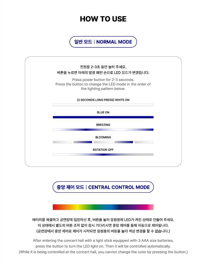 ZEROBASEONE - OFICJALNY LIGHT STICK Oficjalny Penlight Importowany ZB1