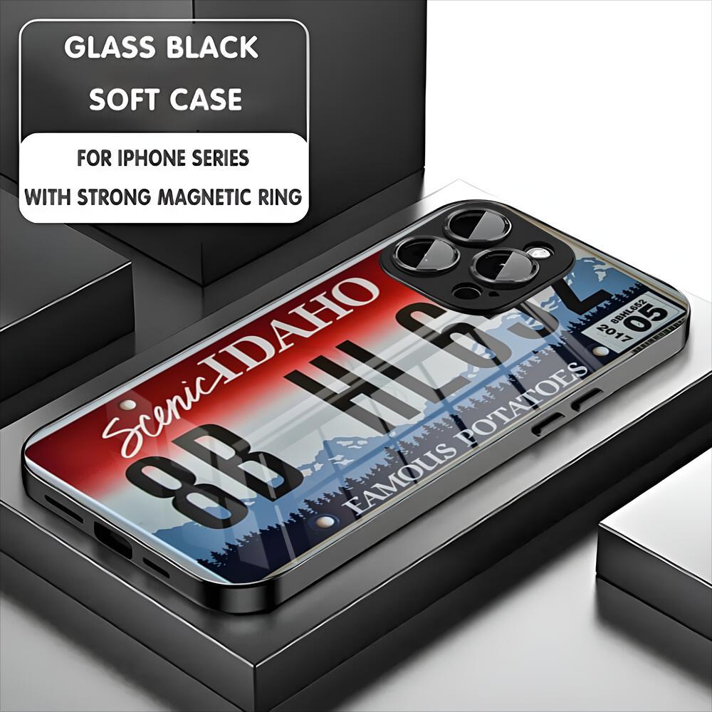 Back To The Future OUTATIME Handyhülle Für Iphone 17 16 15 14 13 11 12 Pro Max Mini Plus Magnetische Glas-Handyhülle