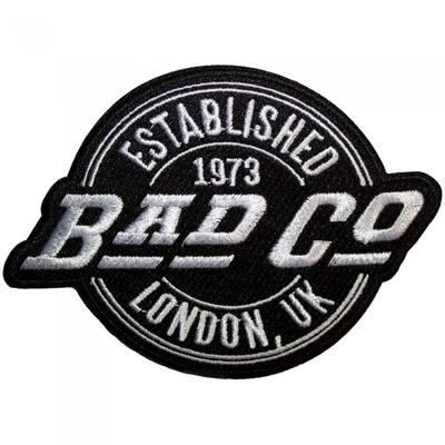 Bad Company Est 1973 Circle Logo Iron On Patch