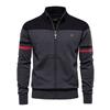 2024 Men's High-Quality EU Zipper Knit Cardigan - Autumn/Winter Style Sweater