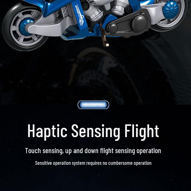 Induction Flying Motorcycle Toy for Kids