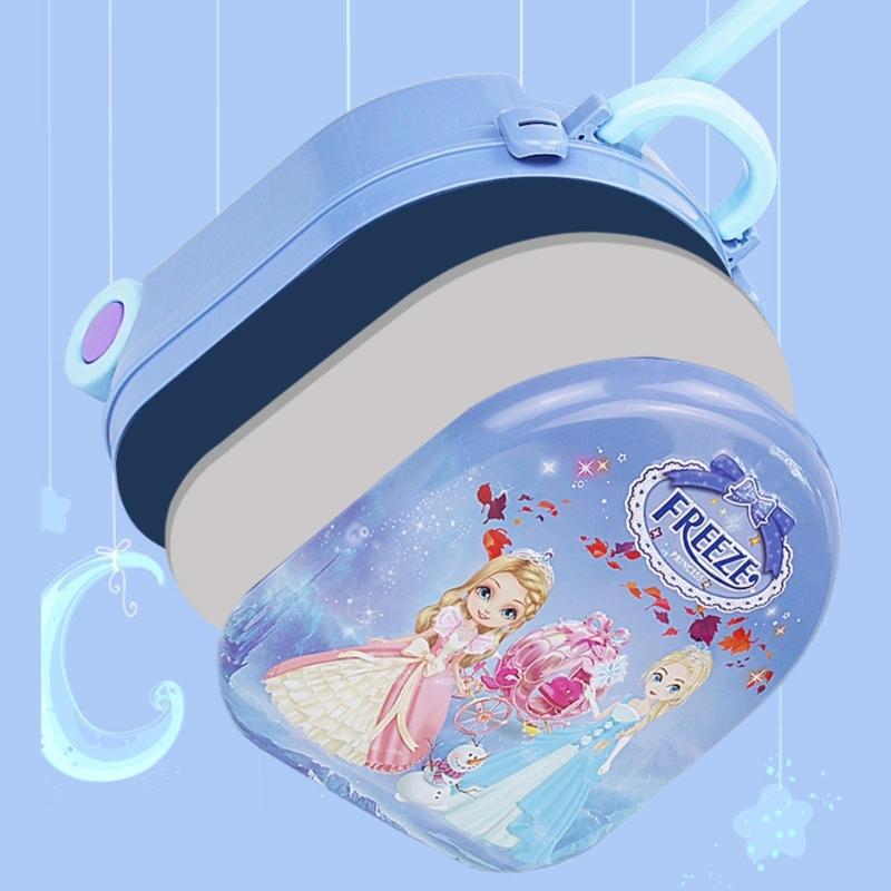 36Pcs Kids Makeup Kit for Girls Playing Make Up Set Toy for 3 4 5 6 7 8 9 10 Years Old Girls Pretend Dress-Up Beauty Set