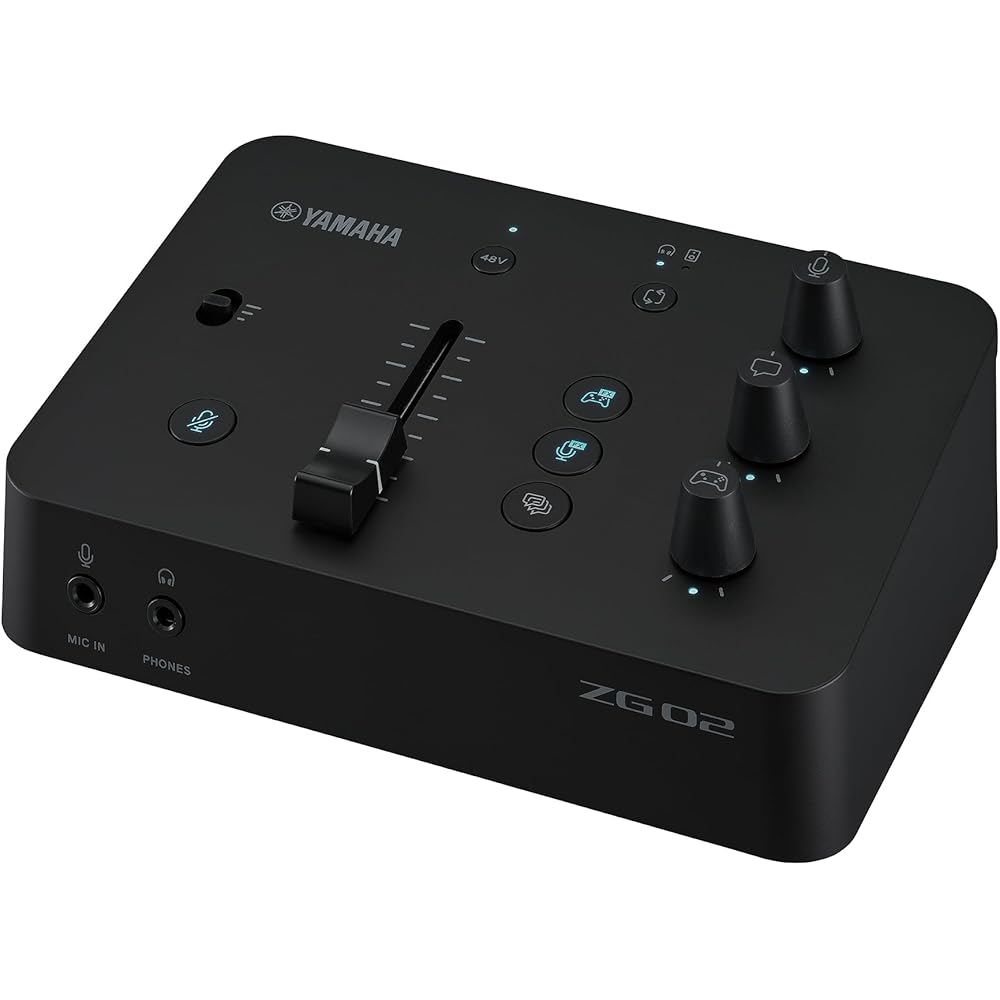 Yamaha ZG02 Gaming Mixer Voice Chat and Game Streaming Device